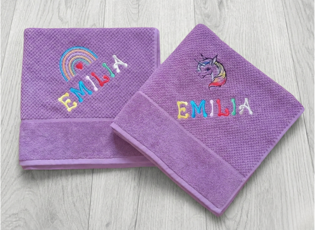 Unikate Stickerei Handtuch